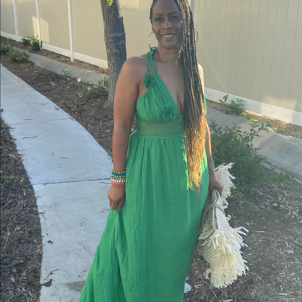 Green Maxi Dress